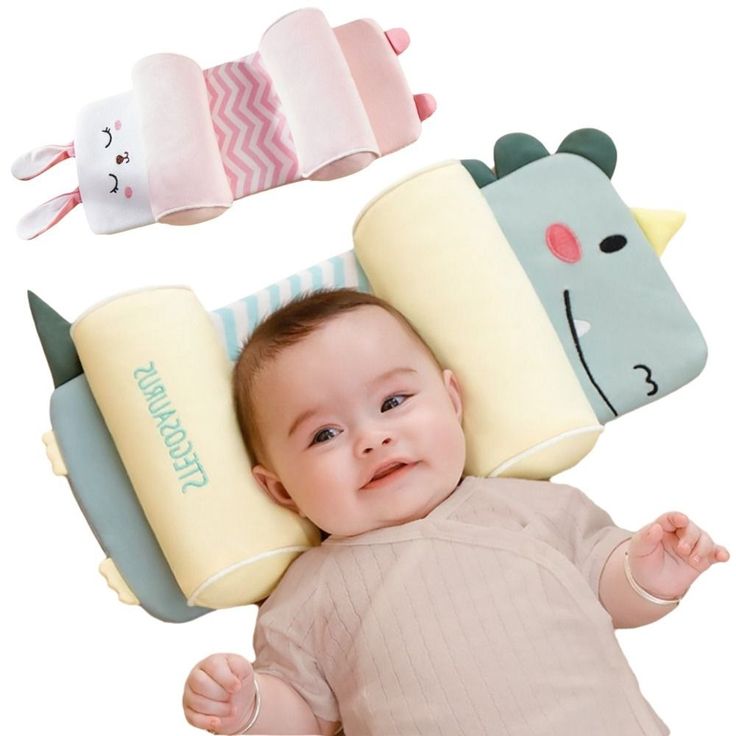 Baby Shaping Head Support Pillow- Assorted Colour.