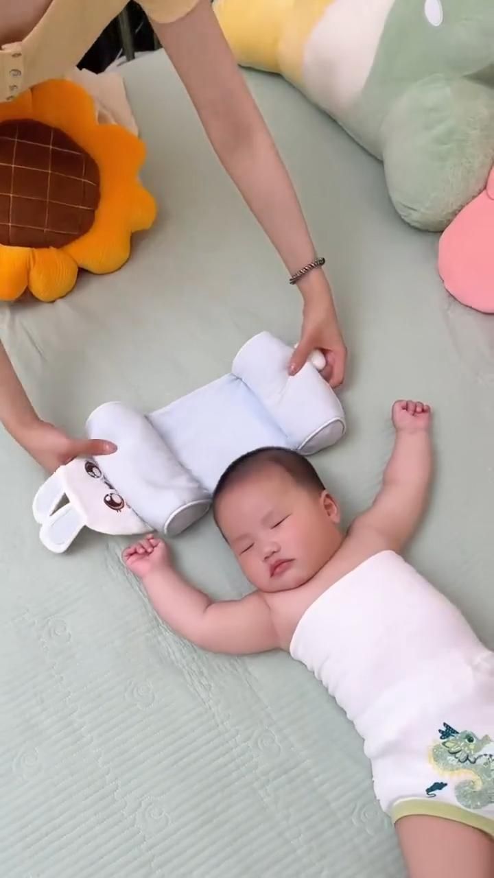 Baby Shaping Head Support Pillow- Assorted Colour.